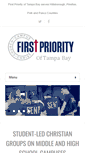 Mobile Screenshot of firstprioritytampa.org